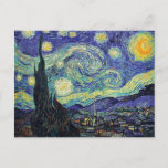 Postal Noche de Van gogh<br><div class="desc">¡La obra maestra de Van gogh STARRY NIGHT!
Visita nuestra tienda para ver otros elementos coincidentes</div>