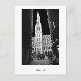 Postal Noche en el lugar magnífico, Bruselas