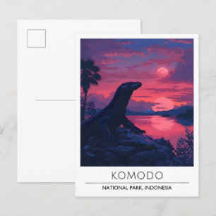 Postal Noche en el Parque Nacional de Komodo Viajes en In