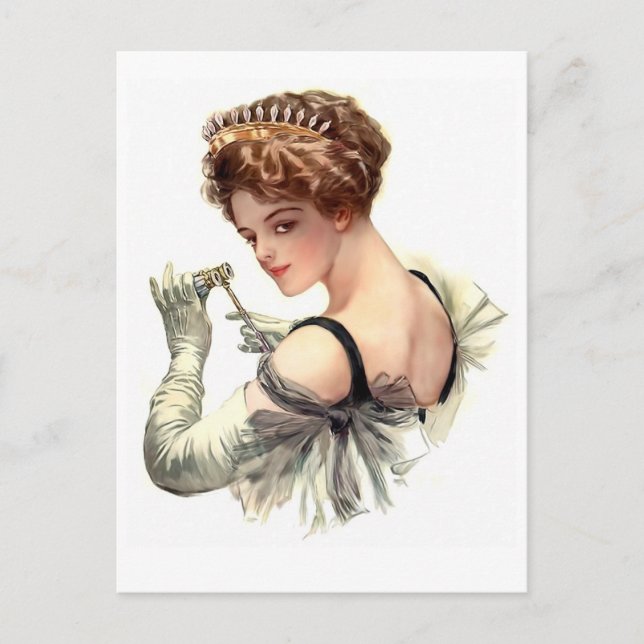 Postal Noche en la ópera (Anverso)