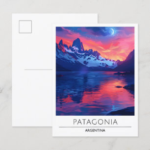 Postal Noche en Patagonia Argentina Viajes