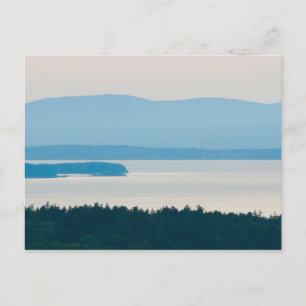Postal Noche en Penobscot Bay, Maine