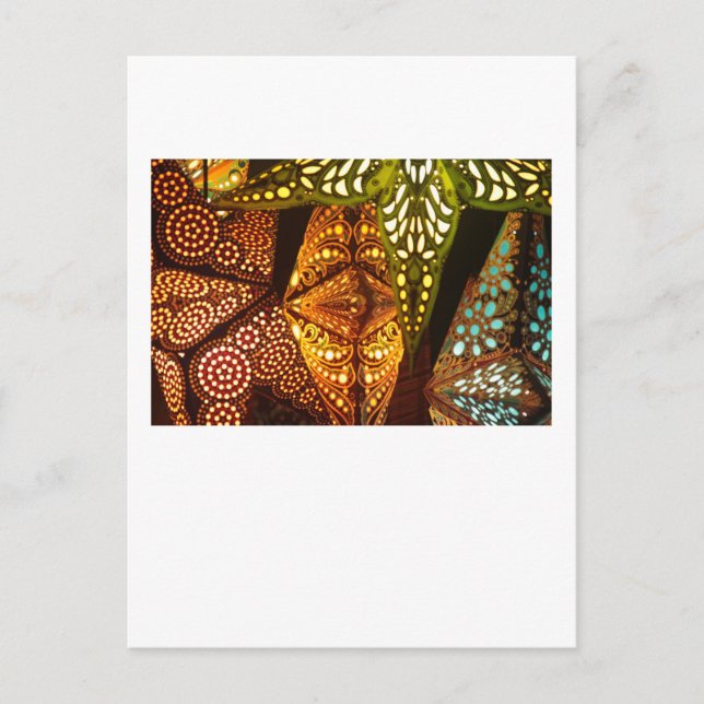 Postal Noche estrellada (Anverso)