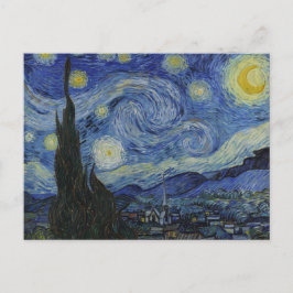Postal Noche estrellada de Van Gogh: Remolino de sueños