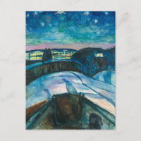 Noche estrellada | Edvard Munch |