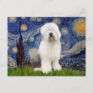 Postal Noche estrellada - Inglés viejo #3