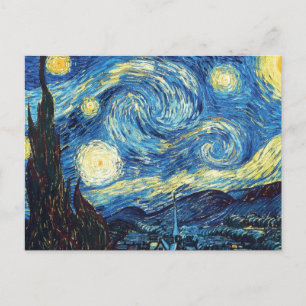 Postal Noche estrellada - Van Gogh