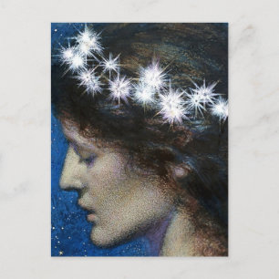 Postal “Noche - Noc” Arte de Hadas por Robert Hughes
