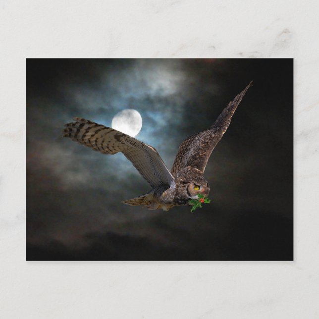 Postal "Noche silenciosa" (Anverso)