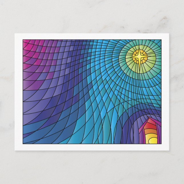 Postal Noche silenciosa (Anverso)