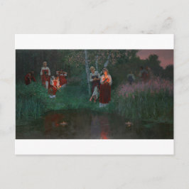 Postal Noche ucraniana de kupala por Simon Kozhin