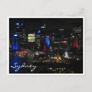 Postal noche vívida de sydney