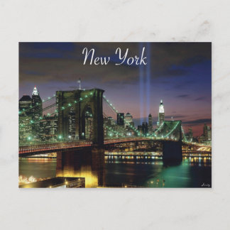 Postal Noches de Nueva York