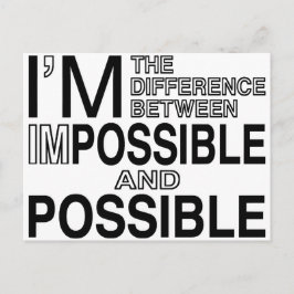 Postal Nociones imposibles