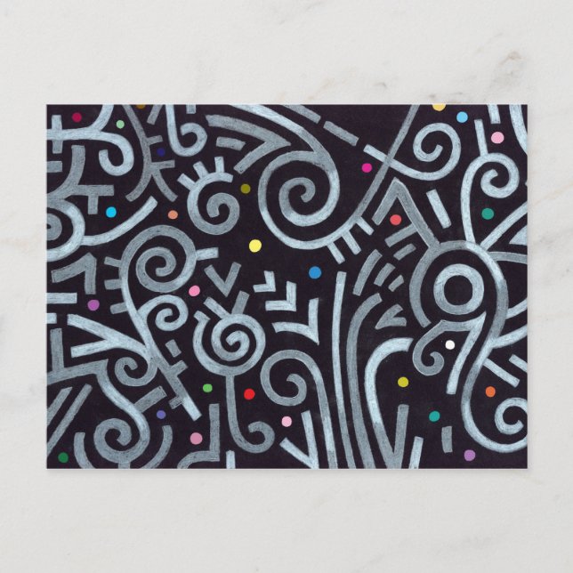 Postal nocturna africana (Anverso)