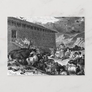 Postal Noé y el Arca