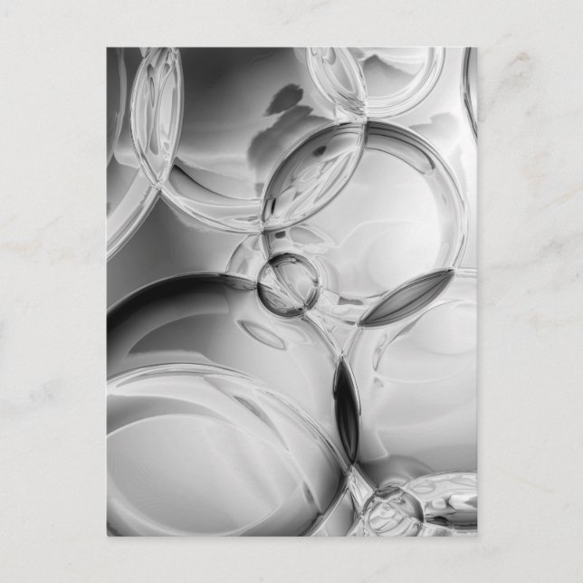 Postal Noir burbujas (Anverso)