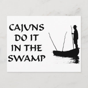 POSTAL NOLA CAJUNS LO HACE EN EL PANTANO