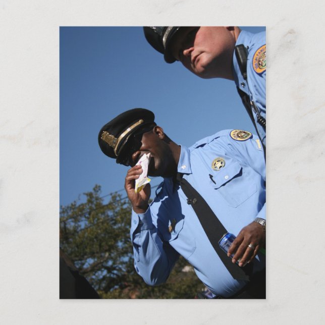 Postal NOLA CopsPostcard (Anverso)