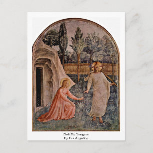Postal Noli Me Tangere Por Fra Angelico