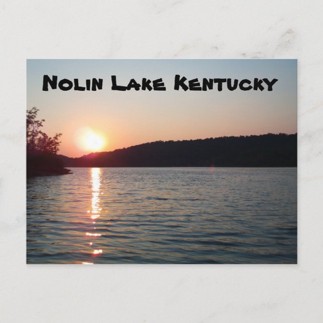 Postal Nolin Lake Kentucky (Anverso)