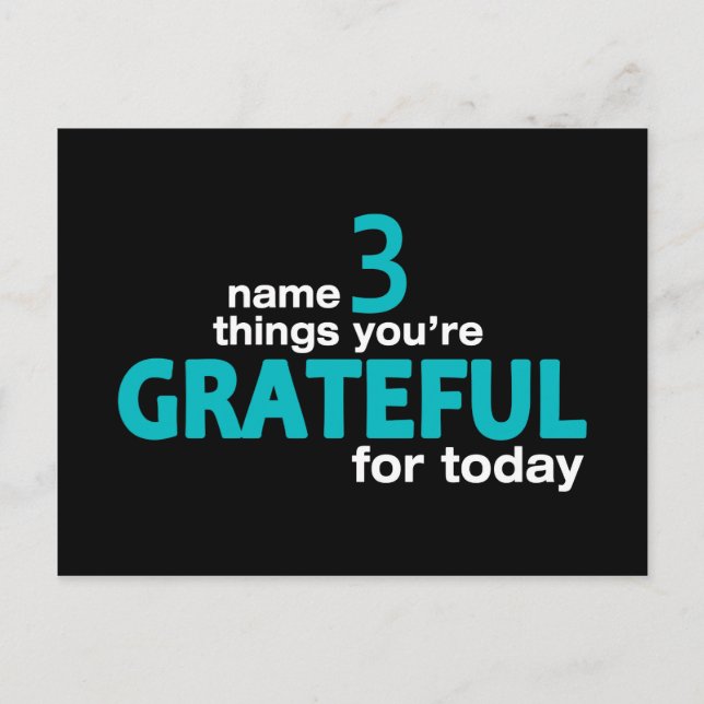 Postal Nombre 3 cosas... Colección (Anverso)