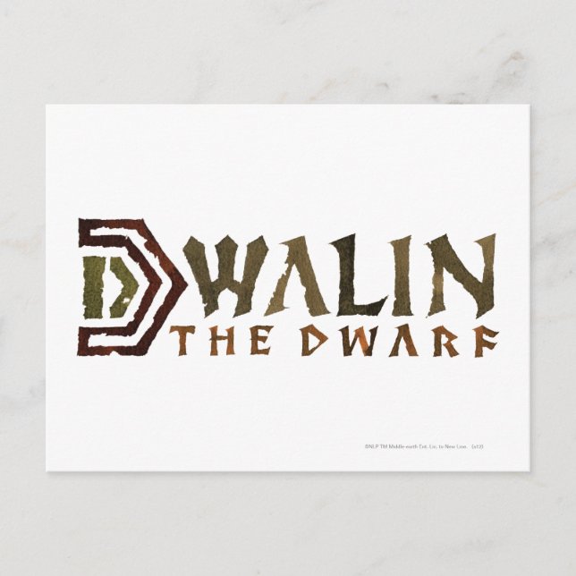 Postal Nombre de Dwalin (Anverso)