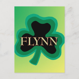 Postal Nombre de familia Flynn
