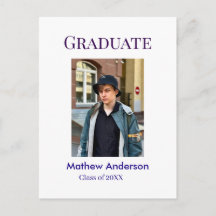 nombre de foto de graduación clase de 20XX azul si