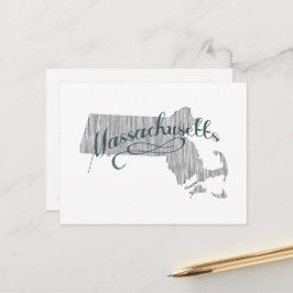 Postal Nombre de la tipografía griega con forma de vintag