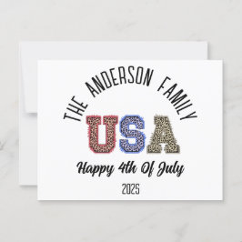 Postal Nombre de Reunión Personalizada de la Impresión de