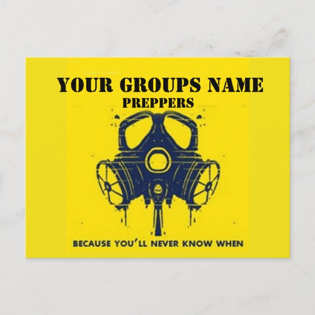 POSTAL NOMBRE DE SU GRUPO (Anverso)