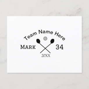 Postal Nombre del equipo aquí añadir número de nombre bol