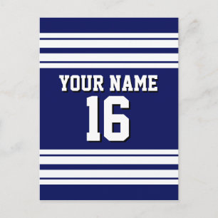Postal Nombre del número de Personalizado de Jersey del e