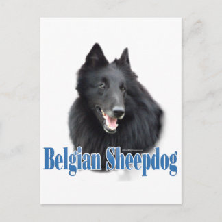 Postal Nombre del perro pastor belga
