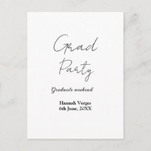 POSTAL NOMBRE FECHA FIN DE SEMANA DE FIESTA DE GRADO SIMP