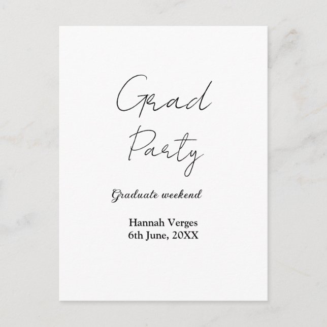 POSTAL NOMBRE FECHA FIN DE SEMANA DE FIESTA DE GRADO SIMP (Anverso)