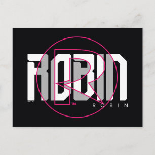 Postal Nombre Gráfico Robin Hi-Tech