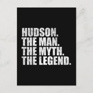 Postal Nombre Hudson, Hudson El Hombre El Mito La Leyenda
