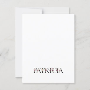 Postal Nombre Patricia