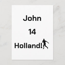 Postal Nombre Personalizado Recuerdo Atlético Holandés