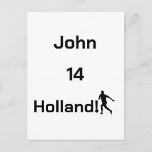 Postal Nombre Personalizado Recuerdo Atlético Holandés