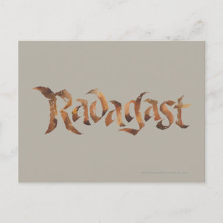 Postal Nombre RADAGAST™ texturado