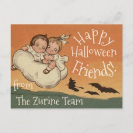 Postal Nombres personalizados Postcard Vintage Cute Hallo