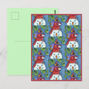 POSTAL NOMUJER DE LA GUARDIA CARDINAL, NAVIDADES CUTOS RE