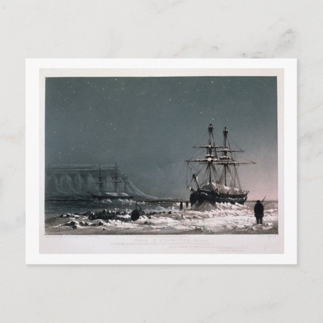 Postal Noon: A mediados de invierno, Port Leopold, de 'Te (Anverso)