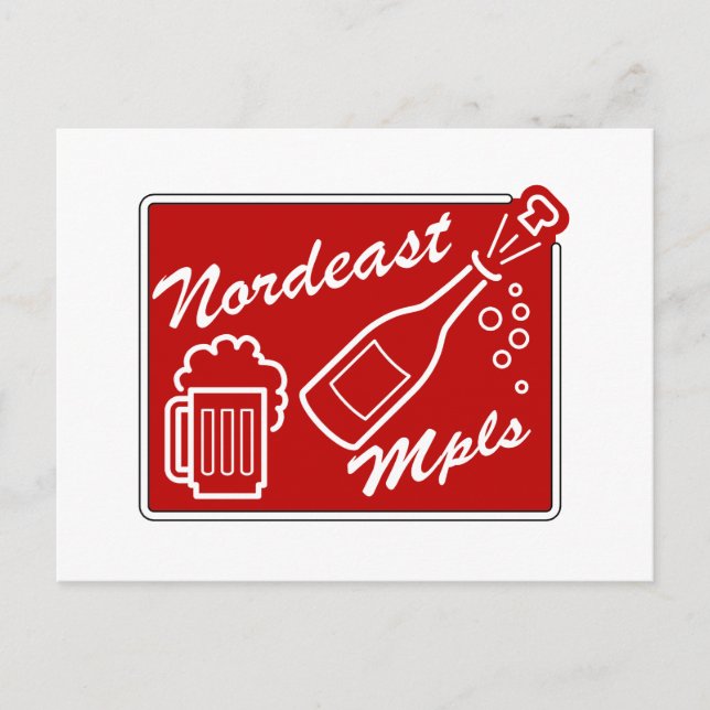 Postal Nordeast Minneapolis (Anverso)