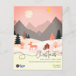 Postal Nordic Minimal Business Personal Christmas