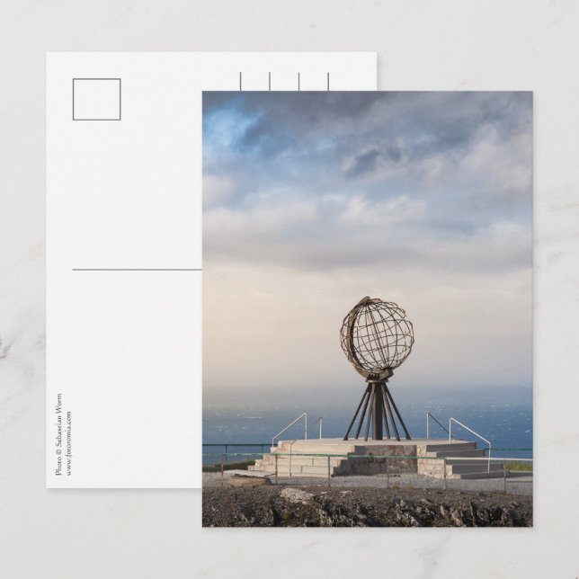 Postal Nordkap Noruega (Anverso / Reverso)