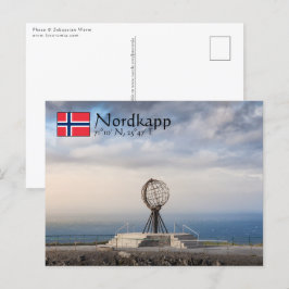 Postal Nordkap Noruega Postcard
